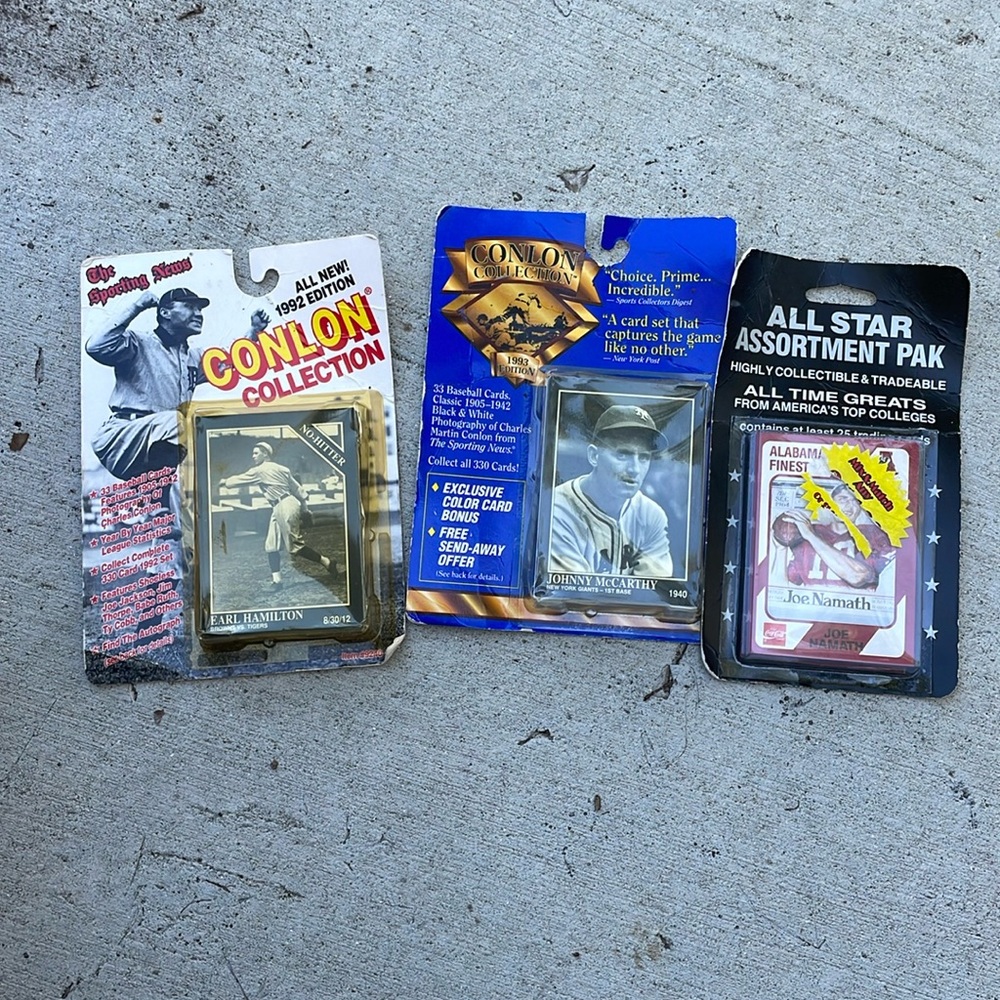 vintage baseball cards